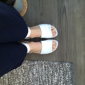 Zara women’s platform white